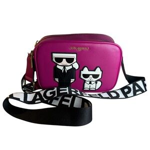Karl Lagerfeld Paris Crossbody Bag – Pink | Karl & Choupette